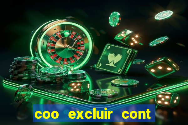 coo excluir cont f12 bet